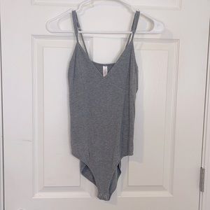Light grey casual body suit